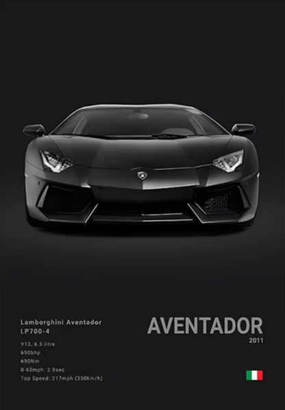 FastCar AVENTADOR Canvas