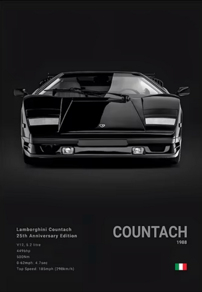 FastCar COUNTACH Canvas