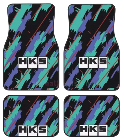 FastCar HKS Retro Floor Mat