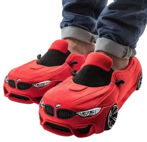 BMW Slippers – Color Red