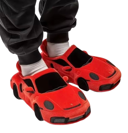 Porsche Slippers – Color Red