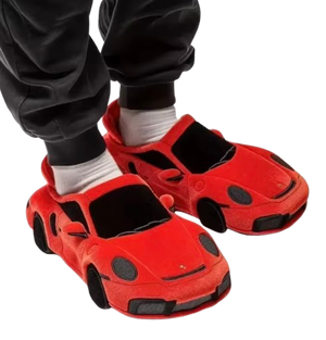 Porsche Slippers – Color Red